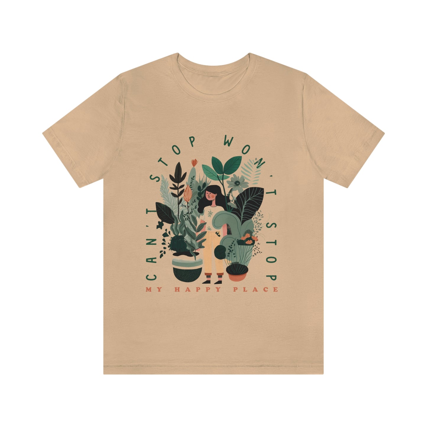 Plant Lover - Won't Stop Can't Stop T-Shirt