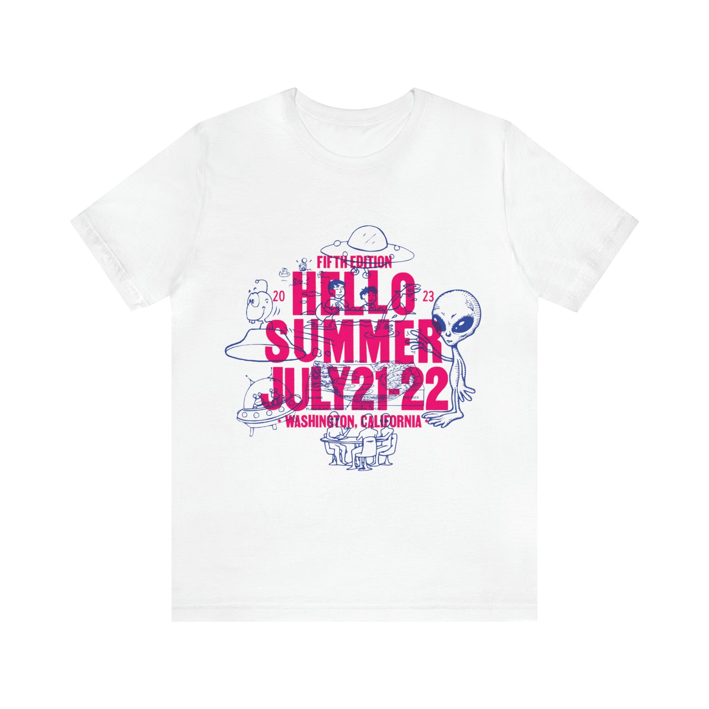 Hello Summer - Pink / Blue