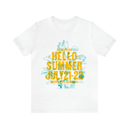 Hello Summer - Yellow / Turquoise