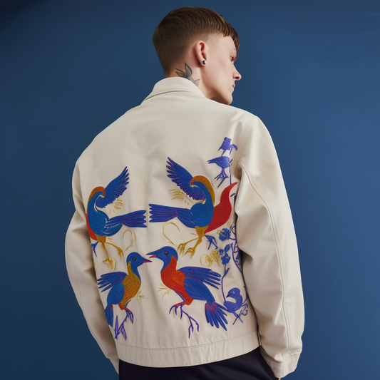 SOLD OUT - Perched Pals Canvas Chore Jacket